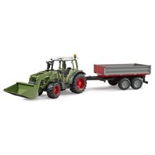 Bruder Τρακτέρ Fendt Vario 211 με Φορτωτή και Καρότσα 1:16  Οχήματα Διαφόρων Τύπων