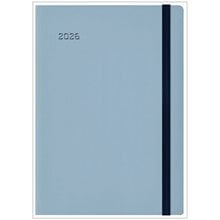 Ημερολόγιο Ημερ. 17x24 Ponza Flat Elastic Γαλάζιο  Ημερολόγια