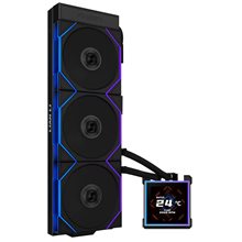 Lian Li Hydroshift II LCD-S 360TL Black - RGB AIO CPU Cooler - 3.4" Screen - 1851/1700, AM5/AM4  Τροφοδοτικά