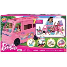 Mattel Barbie Νέο Τροχόσπιτο Αξεσουάρ για Κούκλα Doll Camper HRJ78  Barbie