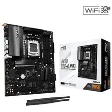ASROCK MB B850 PRO-A WIFI, SOCKET AMD AM5, CS AMD B850, 4 DIMM SOCKETS DDR5, HDMI, PCI-E GEN 5.0, 2.5G LAN, WIFI6E, ATX, 3YW.  Μητρικές κάρτες