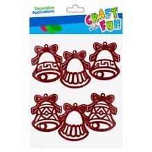 Αυτοκόλλητα Χειροτεχνίας Καμπάνες 6τμχ  sticker - Albums