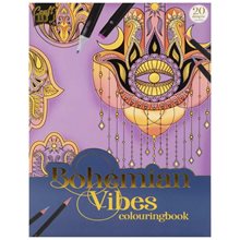 Craft ID Βιβλίο Ζωγραφικής 20 Σχέδια Α4 250gr Bohemian Vibes  Ζωγραφιές Απλές