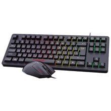 Ενσύρματο Πληκτρολόγιο & Ποντίκι Gaming RGB Zeroground KB-2300GUMS SOKI v3.0  Gaming Πληκτρολόγια
