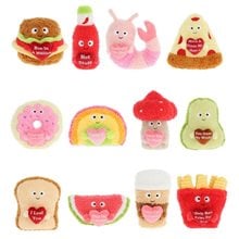 Keeleco Snackies Love Bites 12 Asstd 12 cm  Λούτρινα