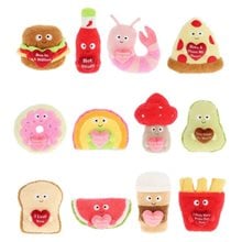 Keeleco Snackies Love Bites 12 Asstd 18 cm  Λούτρινα