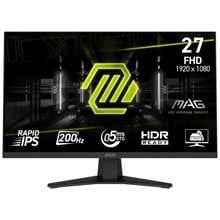 MSI MONITOR GAMING MAG 274F, FLAT IPS FHD, 27", 16:9, 300CD/M2, 1000:1, 0.5MS, 200Hz, 1920x1080, 1xHDMI/ 1xDP/ HP OUT, TILT, BLACK, 3YW.  Οθόνες Για Εργασία