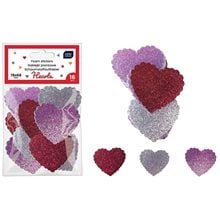 Αυτοκόλλητα Foam Hearts 16 τεμ  Υλικά Κατασκευών & DIY