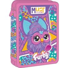 Κασετίνα Must Διπλή Γεμάτη 15χ5χ21 Furby 000484508  Κασετίνες Γεμάτες