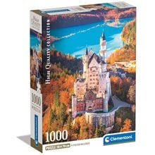 Clementoni Παζλ 1000 Τμχ Και Αφίσα Neuschwanstein 1220-39909  Παζλ Ενηλίκων