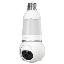 IMOU IP BULB CAMERA 5MP IPC-S6DP-5M0WEB-E27, OUTDOOR, 5MP PAN&TILT CAMERA, H.265/H.264, 8X DIGITAL ZOOM, IR 25M, MICRO SD SLOT UP TO 512GB, WIFI 2,4GHz, PTZ, MIC&SPEAKER, 2-WAY TALK, SIREN, SMART TRACKING, 3YW.  IP cameras
