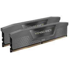 CORSAIR RAM DIMM XMS5 KIT 2x32GB CMK64GX5M2D6000Z40, DDR5, 6000MHz, LATENCY 40-50-50-96, 1.35V, VENGEANCE, INTEL XMP & AMD EXPO, BLACK, LTW.  Μνήμες RAM