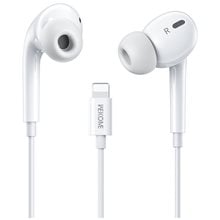 Ακουστικά Lightning Plug & Play WK ΥΒ10 Λευκό  Handsfree