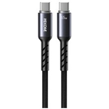 Καλώδιο Φόρτισης με LED WK WDC-C15 USB-C to Lightning PD 35W 1.2m Μαύρο  Νέες Παραλαβές