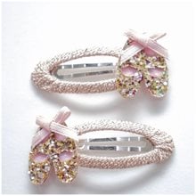 Yuko B Paris Collection Ballet Κοκκαλάκια με Κλιπ YB-500-284  Παιδικά Αξεσουάρ Μόδας