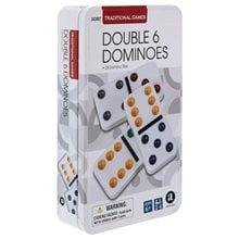 MAM Επιτραπέζιο Double 6 Dominoes TG1915  Επιτραπέζια Οικογενειακά