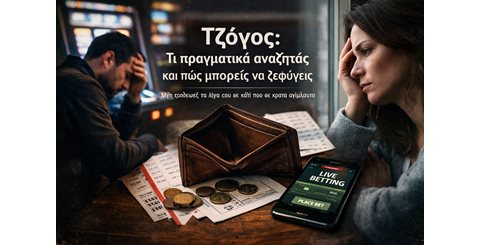 Τζόγος: γιατί κολλάμε και πώς ξεκολλάμε