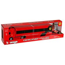 Bburago F1 Racing Hauler Ferrari Κόκκινο 1/43 18/36867  Μεταλλικά-Συλλεκτικά