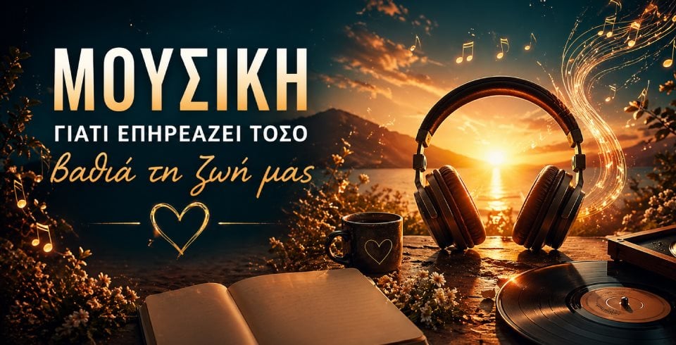 Μουσική: γιατί επηρεάζει τόσο βαθιά τη ζωή μας