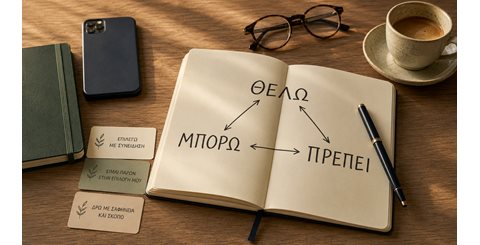 Θέλω, μπορώ, πρέπει: πώς παίρνουμε καθαρές αποφάσεις
