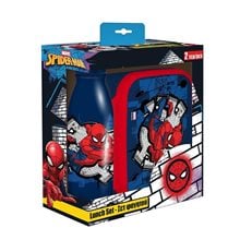 Σετ Φαγητοδοχείο Must 800ml & Παγούρι 500ml Spiderman 508789  Δοχεία Φαγητού