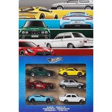 Mattel Hot Wheels Αυτοκινητάκια - Euro Style σετ των 6 JLB25  Hot Wheels - Matchbox - Πίστες