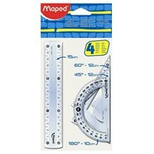 ΓΕΩΜΕΤΡΙΚΑ ΟΡΓΑΝΑ MAPED  ΣΕΤ 15cm Ν.242815  Τρίγωνα