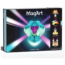 TopBright MagArt Σετ Κατασκευής με Μαγνητικά Πλακίδια 108τεμ. 129227  Κατασκευές