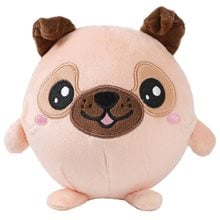 itotal Μαξιλάρι Squishy Plush 14cm Pug XL2788  Χαλιά - Μαξιλάρια