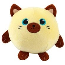 itotal Μαξιλάρι Squishy Plush 14cm Siamese Cat XL2779C  Χαλιά - Μαξιλάρια