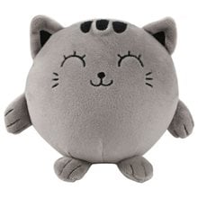 itotal Μαξιλάρι Squishy Plush 14cm Grey Cat XL2779B  Χαλιά - Μαξιλάρια