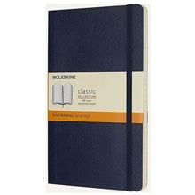 Moleskine Σημειωματάριο Notebook L Ruled Sapphire Blue Soft 13χ21cm 192σελ  Σημειωματάρια