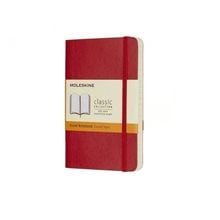 Moleskine  Σημειωματάριο Notebook L Ruled Scarlet Red Soft 13χ21cm  Σημειωματάρια
