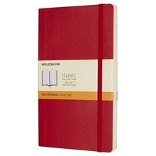 Moleskine  Σημειωματάριο Notebook P Ruled Scarlet Red  Soft 9χ14cm  Σημειωματάρια