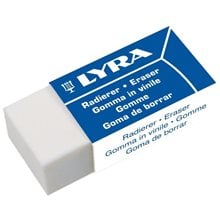 Γόμα Lyra Miνι Λευκή 42x18x11mm  Γόμες