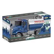 Βυτιοφόρο  Container Friction Luna Toys με ήxο και φως 36x11x19εκ. 000623116  Οχήματα Διαφόρων Τύπων