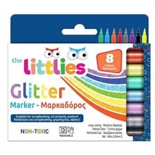 The Littlies Μαρκαδόροι Glitter 8τμχ 000646529  Μαρκαδόροι Διάφοροι