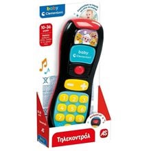 Baby Clementoni Βρεφικό Εκπαιδευτικό Παιχνίδι Τηλεκοντρόλ - Μιλάει Ελληνικά - Για 10-36 Μηνών  Διαδραστικά-Εκπαιδευτικά