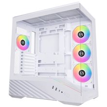 Lian Li Vector V100 White - 4 x 120mm ARGB - LED RGB Strip - Tempered Glass - ATX Case  Κουτιά Desktop