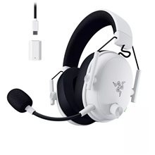 Razer BlackShark V3 X Hyperspeed Licensed for PlayStation - White - Wireless Headset - 2.4Ghz/BT/USB  Gaming Headsets