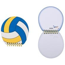 itotal Μπλοκάκι Σπιράλ 80φ. Sport 12x12cm Volley  Σημειωματάρια
