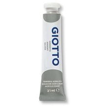 Τέμπερα Giotto Σωληνάριο 21ml Silver  Τέμπερες
