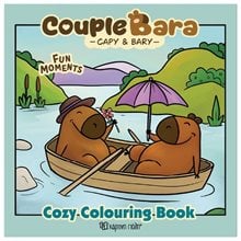 COUPLE BARA - COZY COLORING BOOK 3 FUN MOMENTS  Ζωγραφική Για Μεγάλους