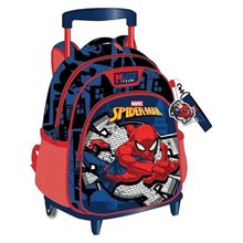 Τσάντα Τρόλεϊ Νηπίου 27χ10χ31εκ. 2Θήκες Spiderman Blue 000508812  Τσάντες Νηπιαγωγείου