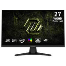MSI MONITOR GAMING MAG 274QF E20, FLAT IPS WQHD,  27", 16:9, 300CD/M2, 1000:1, 0.5MS, 200Hz, 2560x1440, 2xHDMI/ 1xDP/ HP OUT, TILT, BLACK, 3YW.  Οθόνες Για Εργασία