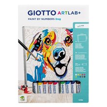 Σετ Δημιουργίας Giotto Art Lab Paint by Numbers Dog F585100  ΕΚΤΟΣ