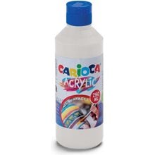 Carioca Ακρυλική Τέμπερα 250ml White  Ακρυλικά