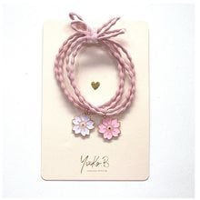 Yuko B Pretty Flowers Λαστιχάκια Μαλλιών YB-500-310  Παιδικά Αξεσουάρ Μόδας