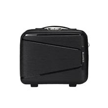 Beauty Case Amber Mαύρο1018-AM  Βαλίτσες Ταξιδίου