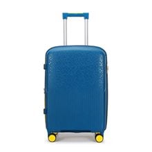 Βαλίτσα Ταξιδίου Τρόλει Amber 60εκ. 1017-AM-2  Μπλε-Κίτρινο  Βαλίτσες Ταξιδίου